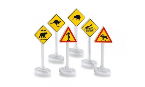 Siku 0894, Trafik Tegnsæt, Sort, Rød, Hvid, Gul - Siku Fjernstyret  - 4006874008940