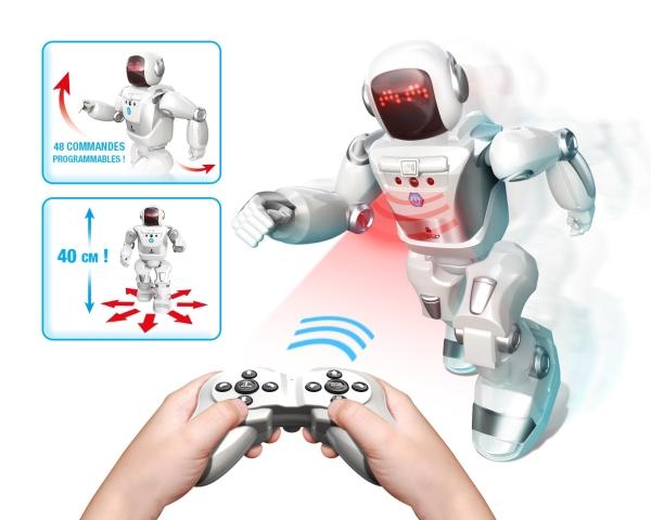 Silverlit Robotas Program Bot - Fjernstyret Robot i Sølv