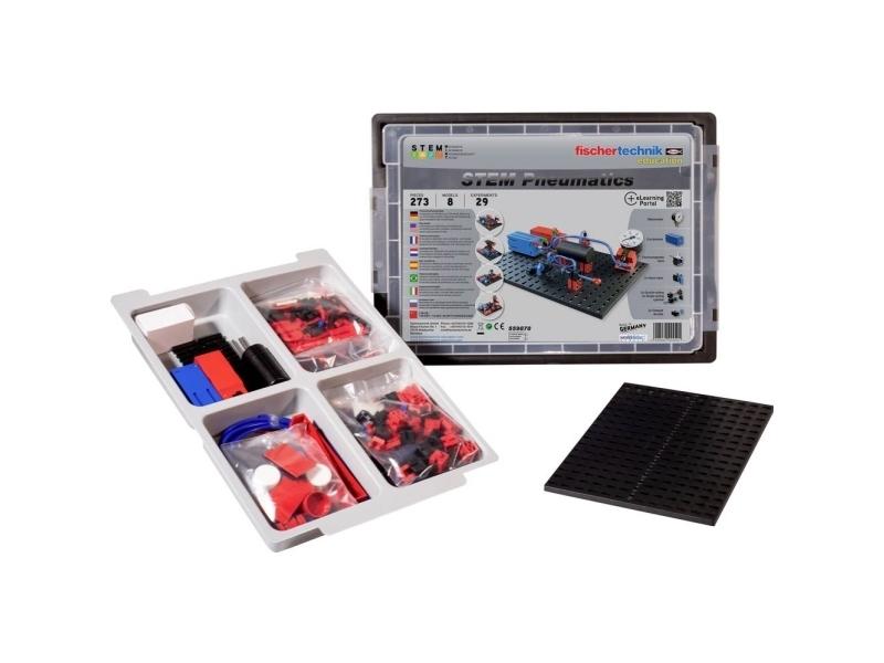 Fischertechnik Education Stem Pneumatics Mint Kits Byggesæt Stem Pneumatics 2 4 Elever - Fischertechnik Fjernstyret  - 4048962424591