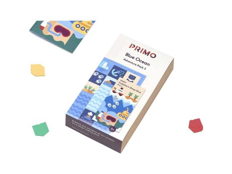 Primo Toys Mint Robotics Cubetto Eventyrpakke - Blå Ocean