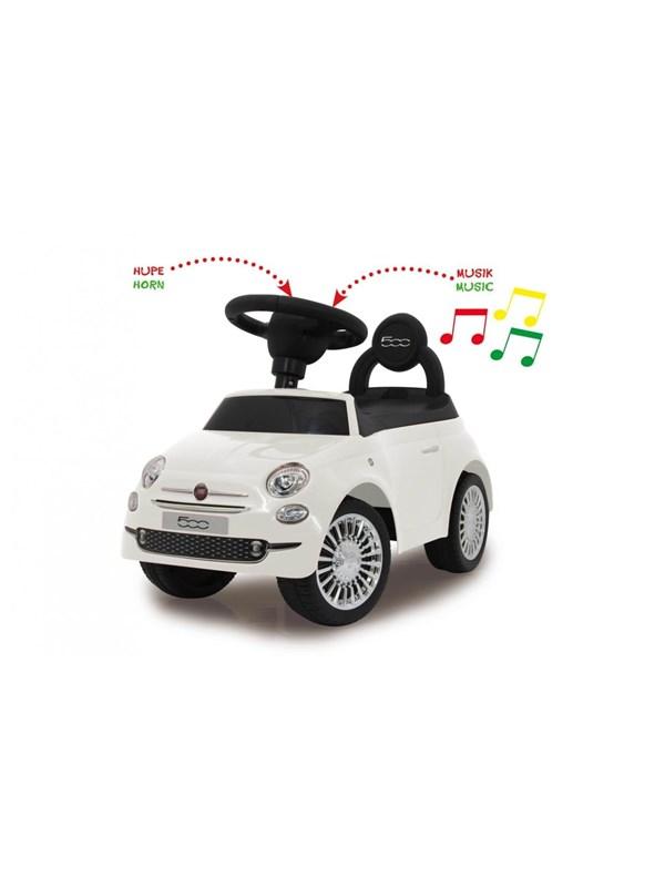 Jamara Push Car Fiat 500 White - Jamara Fjernstyret  - 4042774443108