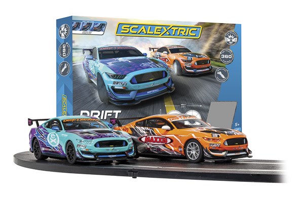 Scalextric Drift 360 Race Set - Wittmax Fjernstyret  - 5055286695155