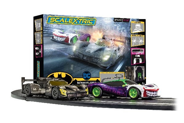 Scalextric Spark Plug Batman Joker Race Set - Wittmax Fjernstyret  - 5055286695711