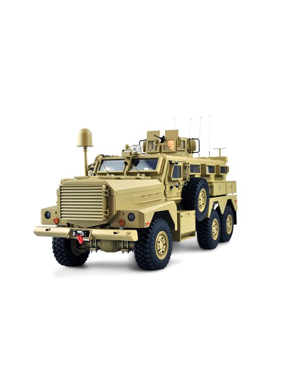 Amewi Military Vehicle Mrap 6x6 1:12 Rtr With Light Sound Ampamp Smoke - Amewi Fjernstyret  - 4260631425214