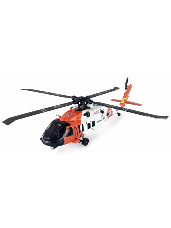 Amewi Uh60 Black Hawk Coastguard Helicopter 6g3d Gps Rtf - Amewi Fjernstyret  - 4262408971085