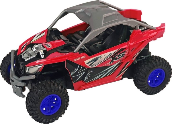 Lean Sport Off Road Cross Country Fjernstyret Bil 27 Mhz Rød - Leantoys Fjernstyret  - 5904204754033