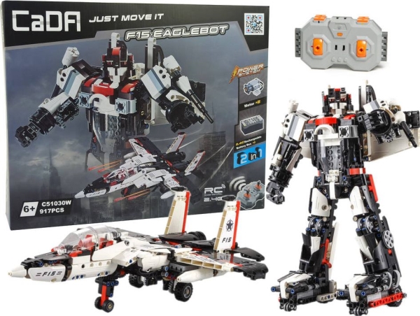 Lean Sport Byggeklodser Robotfly Fjernstyret 917 Dele - Lean Sport Fjernstyret  - 4260636471438