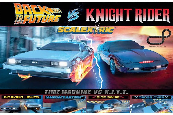 Back The Future Knight Rider 1980 Set 1:32 - Wittmax Fjernstyret  - 5055286700453