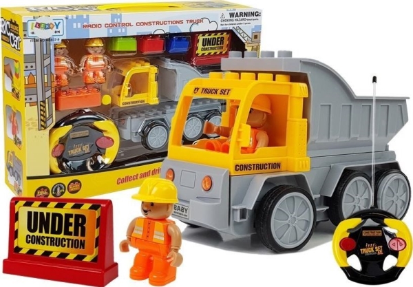 Lean Sport Fjernstyret Tippertruck - Lean Cars Fjernstyret  - 5905214979133
