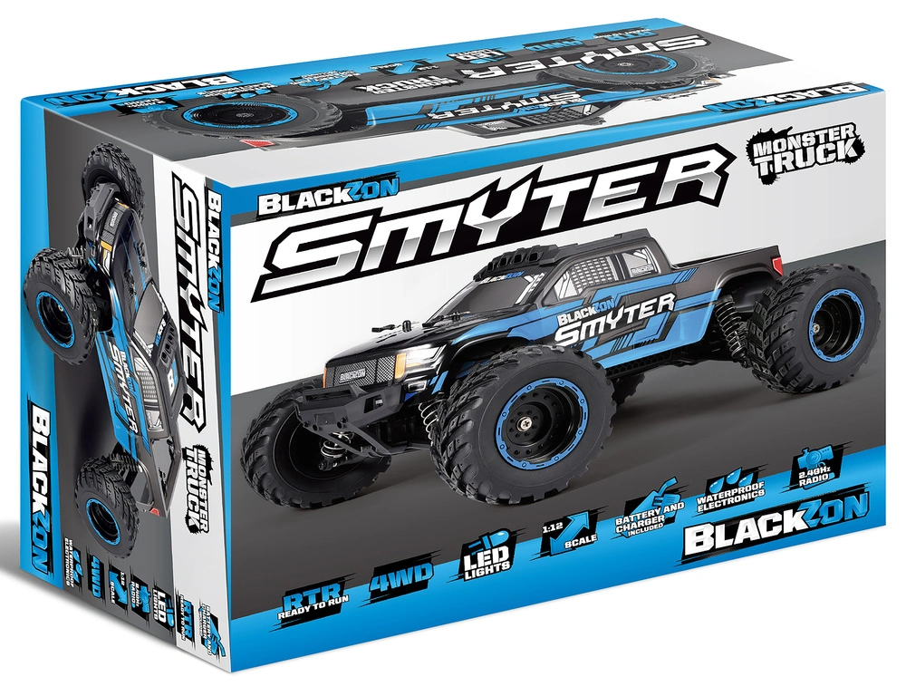 Fjernstyret Smyter Monster Truck - Fjernstyret  - 5700135401110