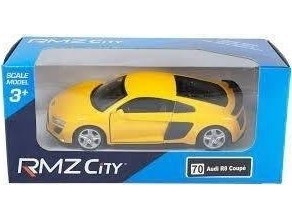 Model Rmz Audi R8 2019 Gul 881 18812 - Daffi Fjernstyret  - 5905422118812