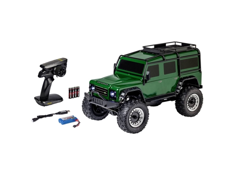 Carson Land Rover Fjernstyret Bil, British Green - Fjernstyret  - 4005299009761