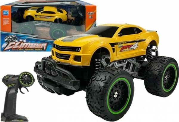 Lean Toys Fjernstyret Bil 6,5 Gul - Leantoys Fjernstyret  - 5908275994671