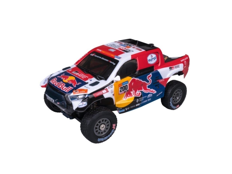 Nikko Toyota Gazoo Racing Attiyah 1:12th Scale Protrucks - Nikko Fjernstyret  - 4894716105618