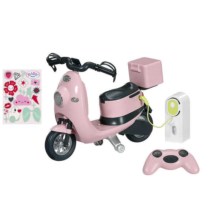 Baby Born Dukketilbehør Scooter Fjernstyret 4336 - Baby Born Fjernstyret  - 4001167835906