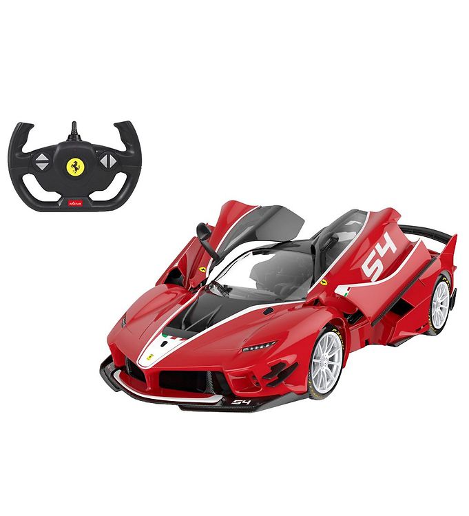 Rød Rastar Fjernstyret Bil Ferrari 2.4g 1:14 - Rastar Fjernstyret  - 6930751315020