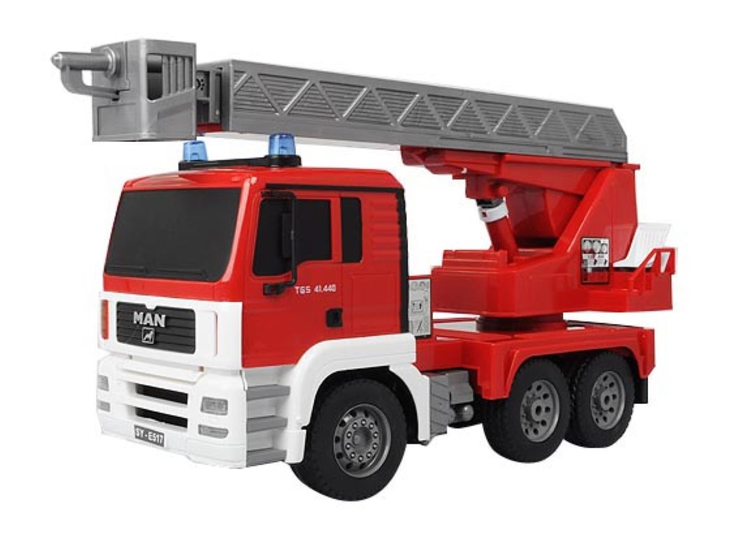 Fjernstyret Brandbil 1:20 2.4g - Megaleg Fjernstyret  - 6948061920674