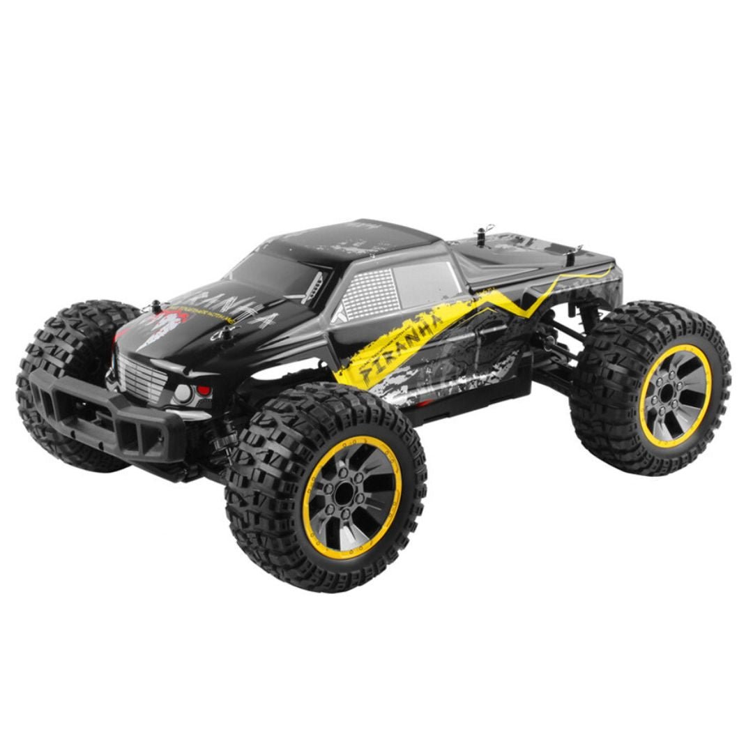 Fjernstyret Bil Xl88, 78 , Børstelø Motor, 4wd Gul Ihero - Ihero Fjernstyret