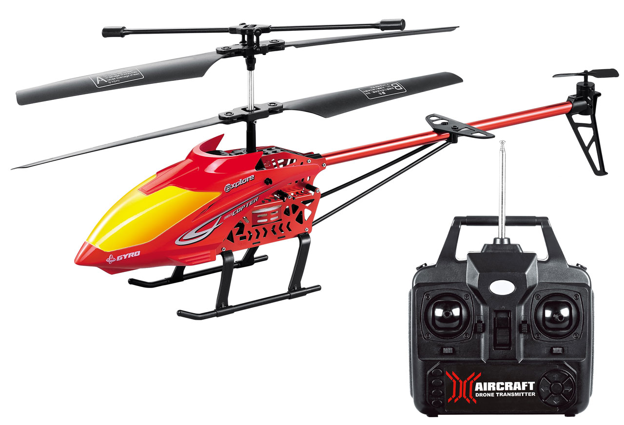 Lead Honor 1601 3.5 Kanals Fjernstyret Helikopter Med Gyro 2.4g - Lead Honor Fjernstyret  - 5712548146212