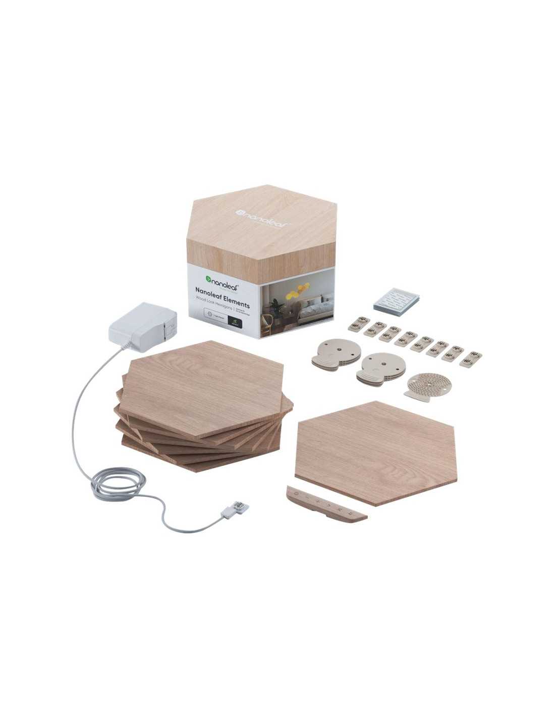 Nanoleaf Elements Starter Kit Brun - Nanoleaf Fjernstyret  - 0840102701678