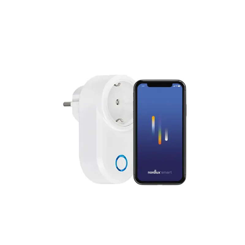 Nordlux Smart Stikkontakt Hvid - Nordlux Fjernstyret  - 5704924006319