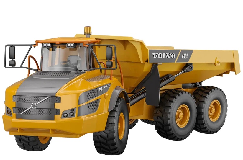 Volvo A40g Lastbil Dumper 1:20 2.4g - Double E Fjernstyret  - 5712548145642