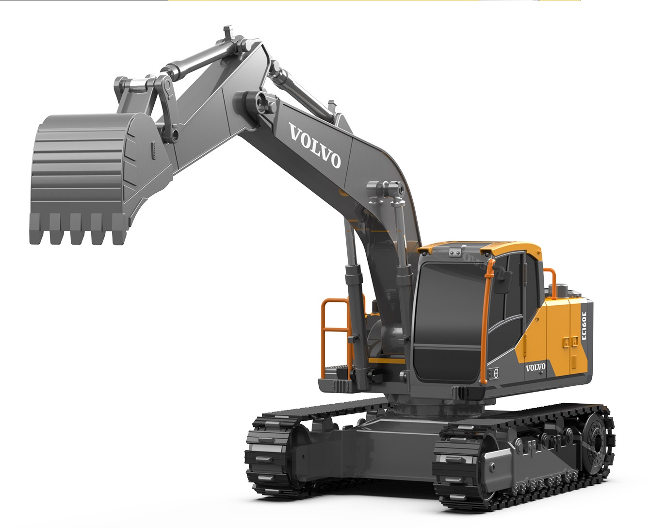 Volvo Ec160e Gravemaskine 1:26 2.4g - Double E Fjernstyret  - 6948061928168