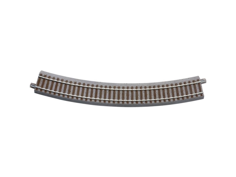 Roco Geoline Med Ballast 61128 Bøjet Spor Stk - Roco Fjernstyret  - 9005033611286