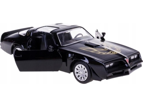 Sort Model Rmz Pontiac Firebird 1978 Black 893 18935 - Daffi Fjernstyret  - 5905422118935