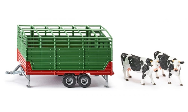 Grøn Siku 2875 Lastbil Trailer Model Rød - Siku Fjernstyret  - 4006874028757