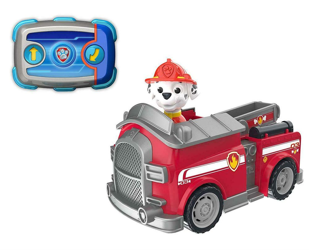 Paw Patrol Marshall Firetruck - Paw Patrol Fjernstyret  - 0778988278697