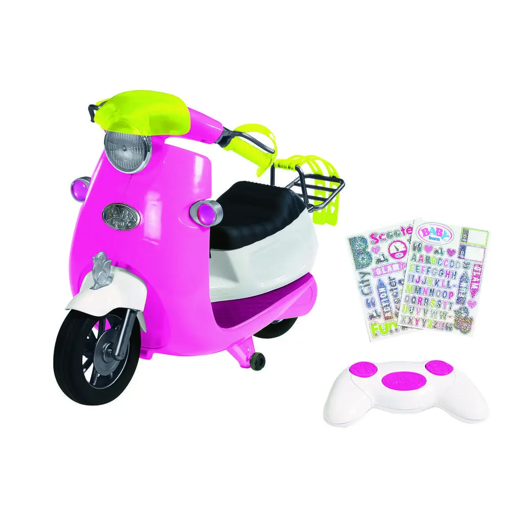 Baby Born Fjernstyret Glam Scooter - Baby Born Fjernstyret  - 4001167830192