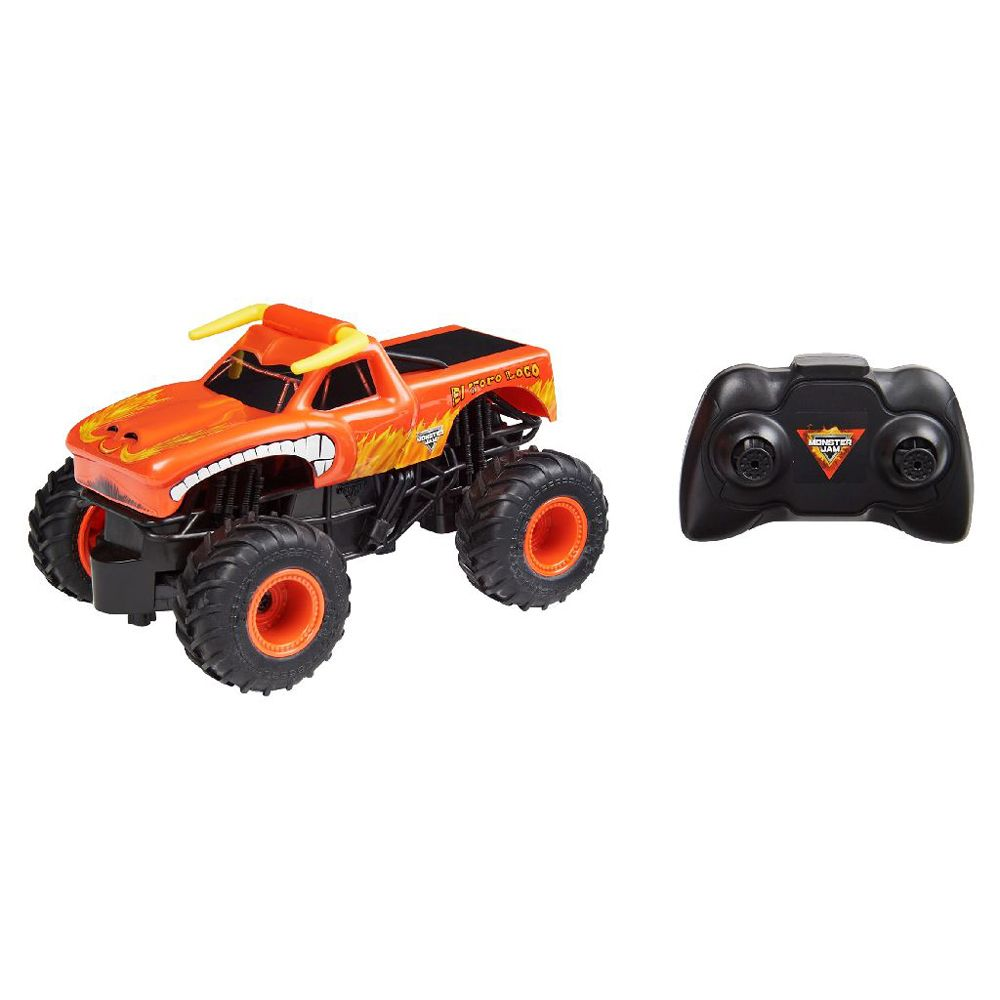 Monster Jam Toro Loco : Ghz - Monster Jam Fjernstyret  - 778988366325