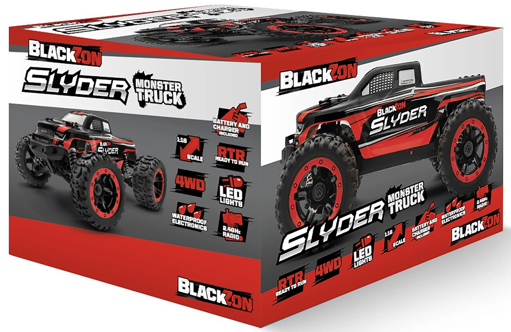 Fjernstyret Slyder Monster Truck - Fjernstyret  - 5700135401042