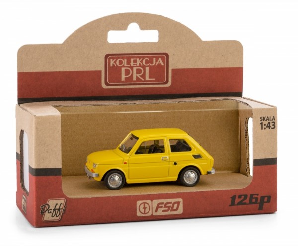 Daffi Pojazd Prl Fiat 126p Ty - Daffi Fjernstyret  - 5905422115705