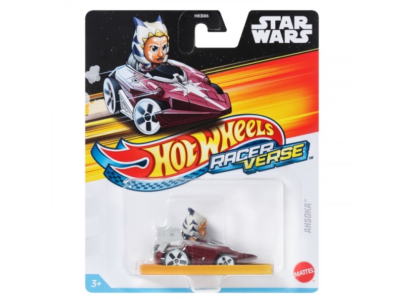 Hot Wheels Pojazd Racerverse Ahsoka - Hot Wheels Fjernstyret  - 194735099788
