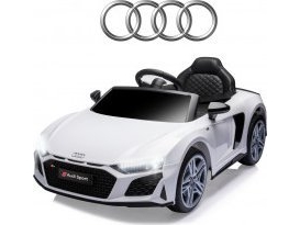 Hvid Milly Mally Battery Vehicle Audi Spyder White - Milly Mally Fjernstyret  - 5901761129298