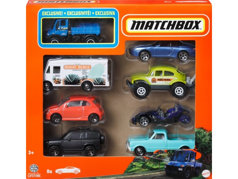 Mattel Car Pak Hvr81 Mix Wb6 - Mattel Fjernstyret  - 194735207640