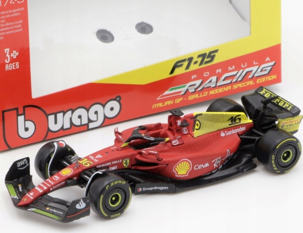 Bburago Ferrari Racing Italian 2022 Bburago - Bburago Fjernstyret  - 4893993015368