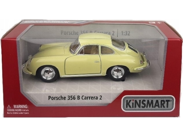 Bburago Porsche 356b Race : - Bburago Fjernstyret  - 5901353525217