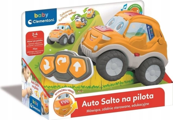 Clementoni Toys Cle Baby Flip Flop Automobilis Salto 50936 - Clementoni Fjernstyret  - 8005125509362