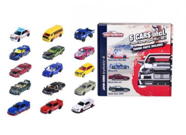Simba Vehicles Majorette Bonus Pak Japan Typer - Simba Fjernstyret  - 3467452075319