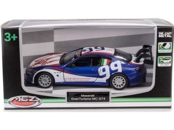 Msz : Maserati Granturismo Gt4 67355a Blå - Daffi Fjernstyret  - 5905422133105
