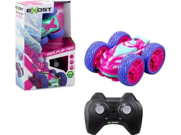Pink Exost Mini Flip Neo Amazon Fjernstyret Bil - Silverlit Fjernstyret  - 4891813202912