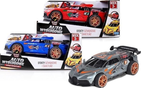 Battery Powered Racing Car 167942 Mix Price Per 1pc - Artyk Fjernstyret  - 5901811167942