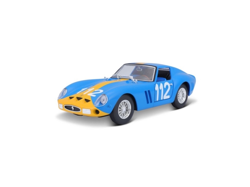 Bburago Ferrari 250 Gto Sportsbil Model Formonterede : Ferrari Racing 250 Gto Ethvert Køn Metal Plast - Bburago Fjernstyret  - 4893993263059