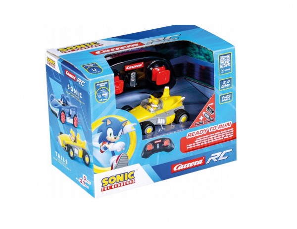 Carrera Mini Racer Team Sonic Racing Tails 370430023 - Carrera Fjernstyret  - 9003150143284