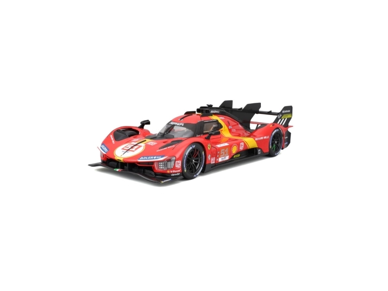 Bburago Ferrari 499p Sportsbil Model Formonterede : Ferrari 499p Lmc Ethvert Køn Metal Plast - Bburago Fjernstyret  - 4893993163014