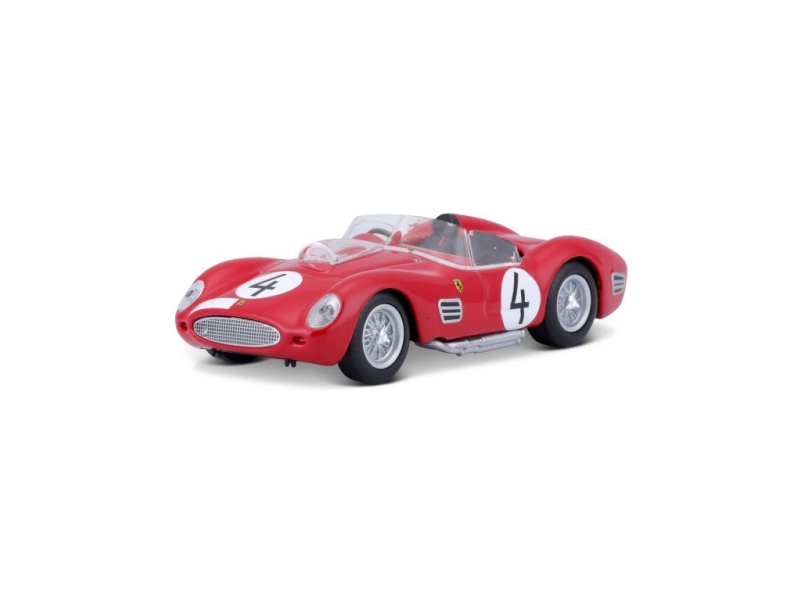 Bburago Ferrari Racing 250 Testa Rossa 1959 Sportsbil Model Formonterede : Ferrari Racing 250 Testa Rossa 1959 Ethvert Køn Metal Plast - Bburago Fjernstyret  - 4893993363070