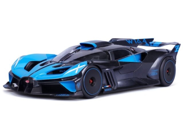 Bburago Bugatti Bolide : Sportsbil Model Formonterede : Bugatti Bolide Ethvert Køn Metal Plast - Bburago Fjernstyret  - 4893993014330